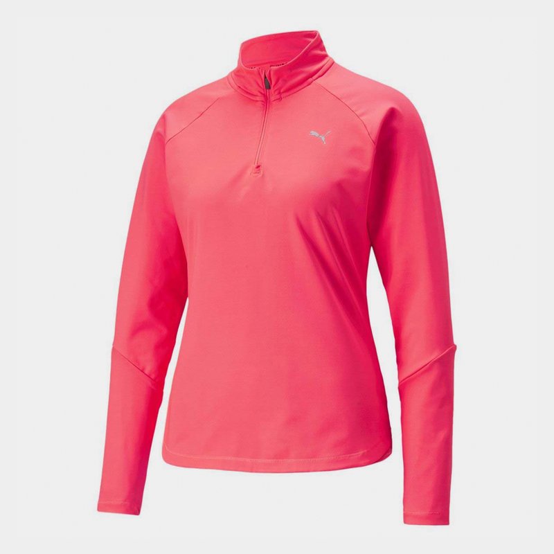 Puma 1/2 Zip Ladies Running Midlayer 