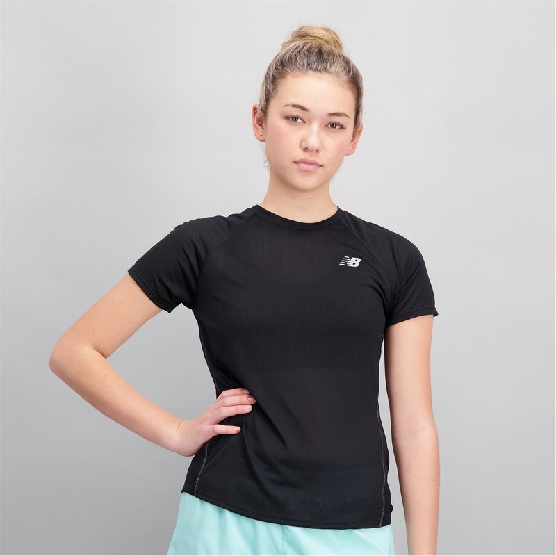 New Balance Impact Short Sleeve Run T Shirt Womens