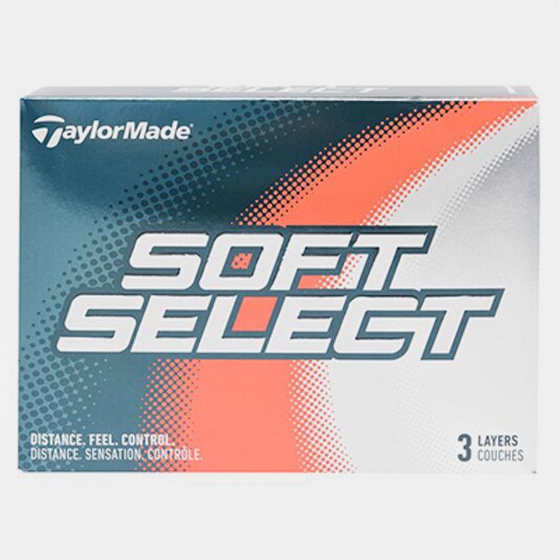 TaylorMade Soft Select Golf Balls 12 Pack