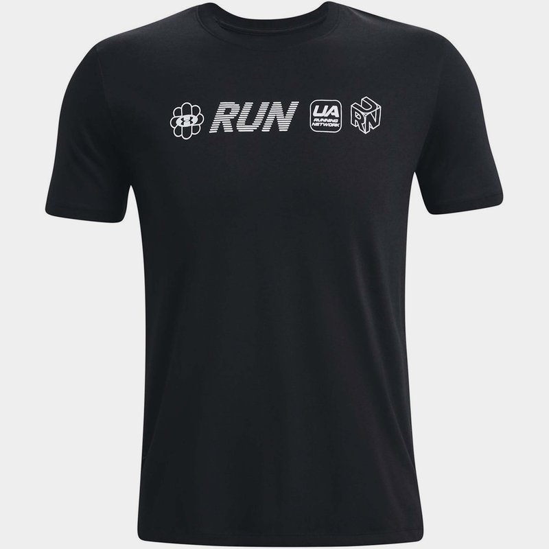 Under Armour Armour Run Anywhere T Shirt Mens