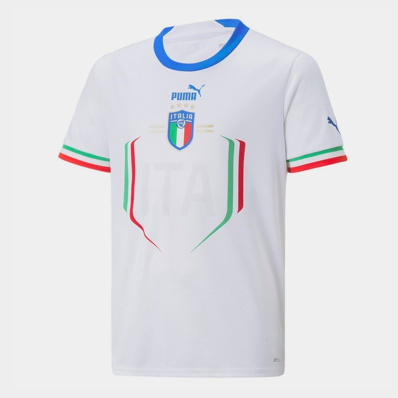 Puma Italy Away Jersey 2022 2023 Junior