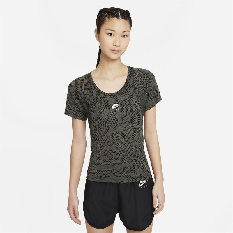 Nike Air Dri FIT Womens Short Sleeve Running Top