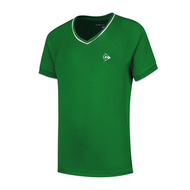 Dunlop Crew Neck T Shirt Junior Girls