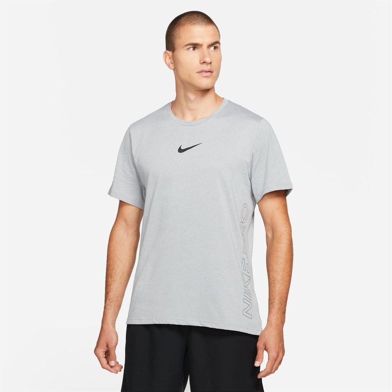 Nike Pro Dri FIT Burnout Short Sleeve T Shirt Mens