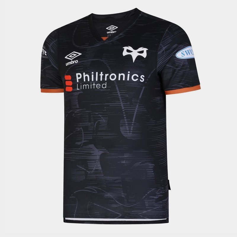 Umbro Ospreys 22/23 Home Rugby Shirt Mens