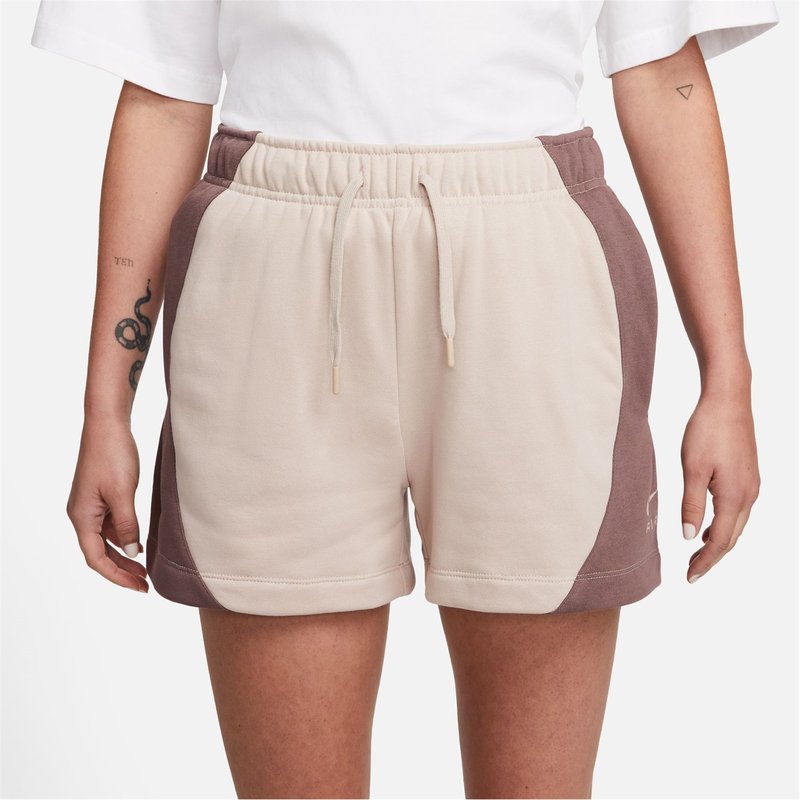 Nike Air Womens Miid Rise Fleece Shorts