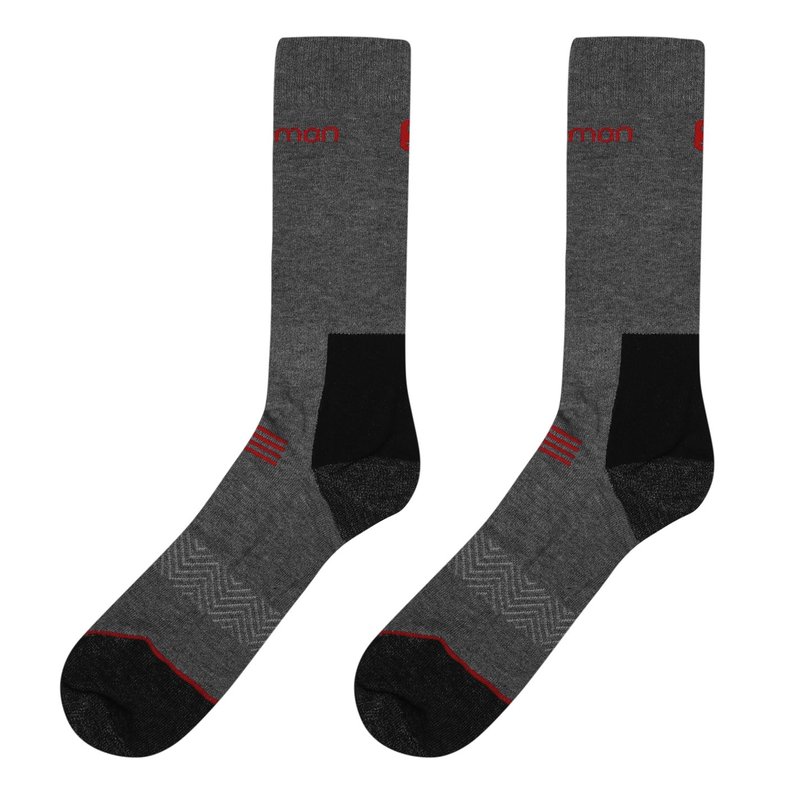 Salomon Lightweight 2 Pack Walking Socks Mens