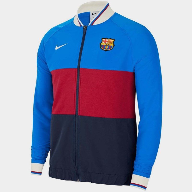 Nike FC Barcelona Dri Fit Tracksuit Top Mens