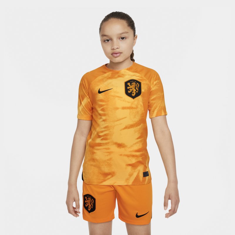 Nike Netherlands Home Shirt 2022 2023 Juniors