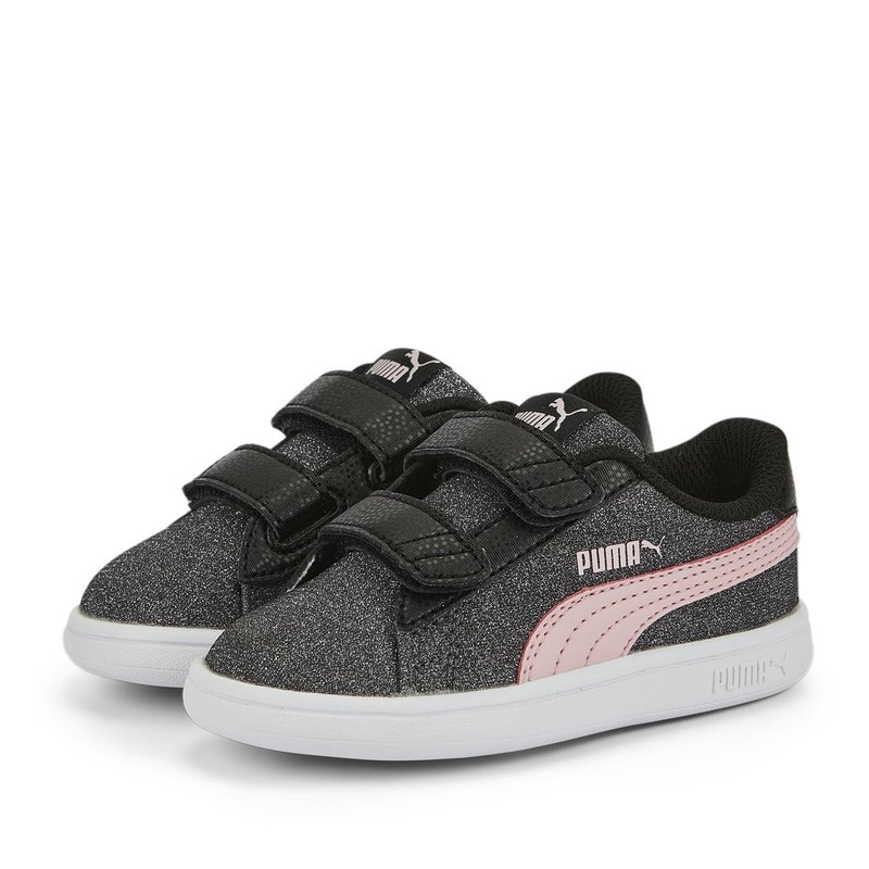 Puma Smash V2 Glitz Infant Girls Trainers