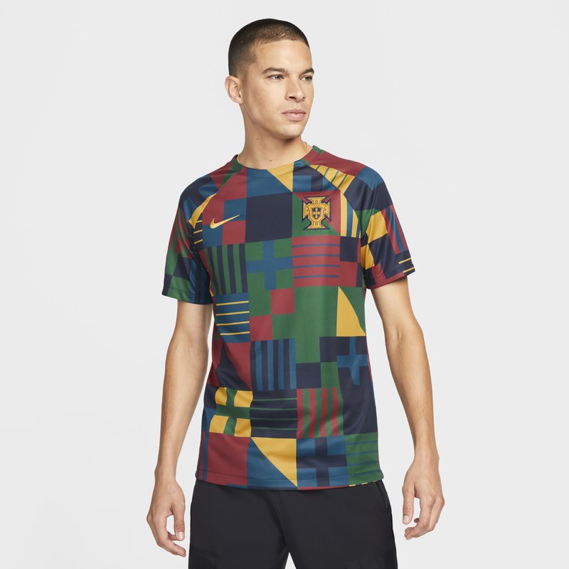 Nike Portugal Pre Match Shirt 2022 2023 Adults