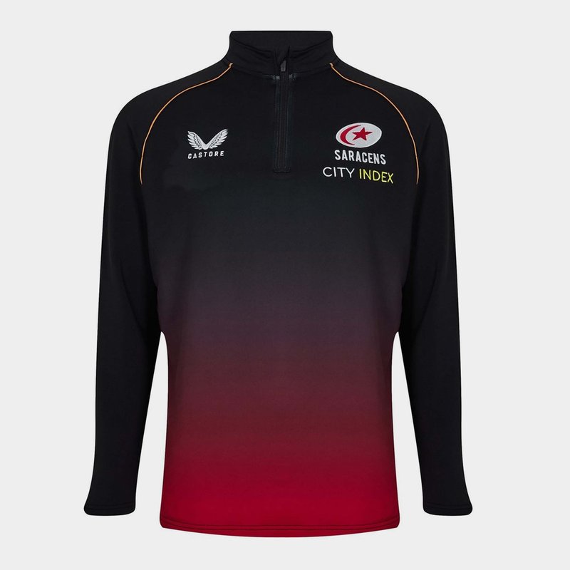 Castore Saracens Quarter Zip Top Ladies