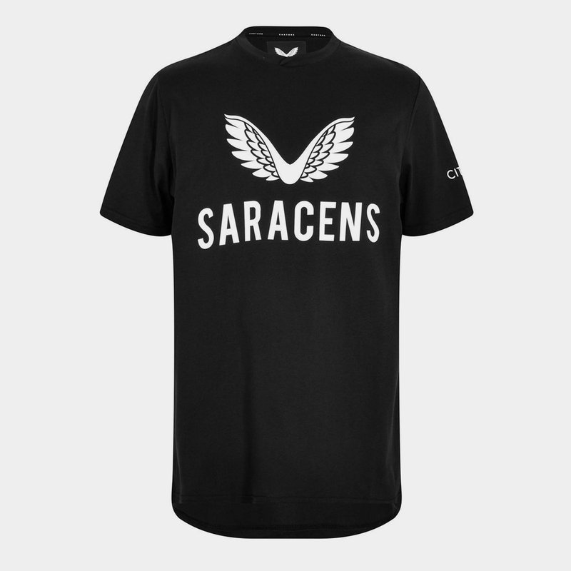 Castore Saracens Logo T Shirt Seniors