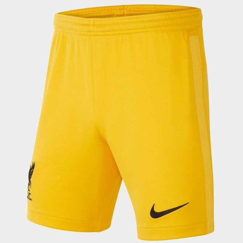Nike Liverpool Home Goalkeeper Shorts 2021 2022 Junior