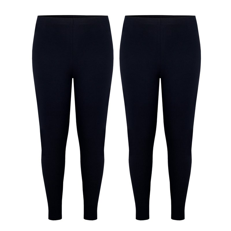 LA Gear 2 Pack Jersey Leggings Girls