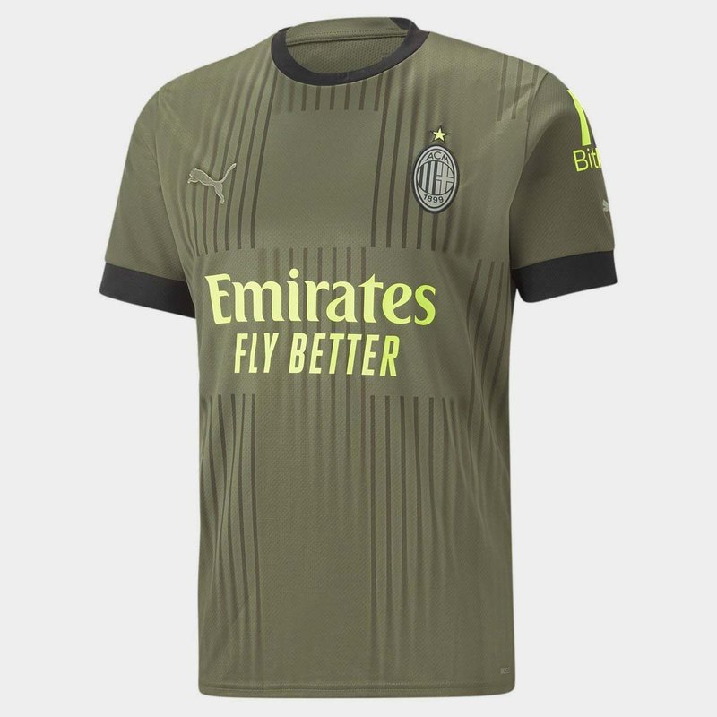 Puma AC Milan Third Shirt 2022 2023 Adults