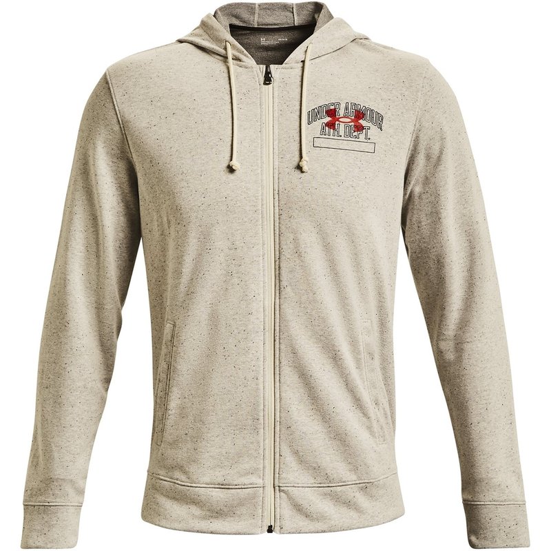 Under Armour Armour Rival Full Zip Hoodie Mens