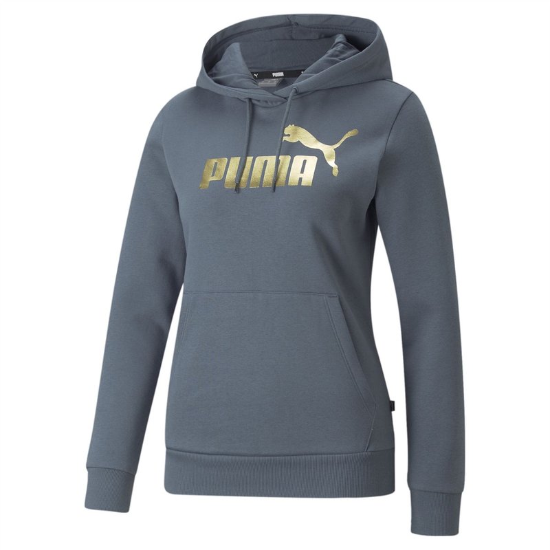 Puma Metallic Hoodie Womens