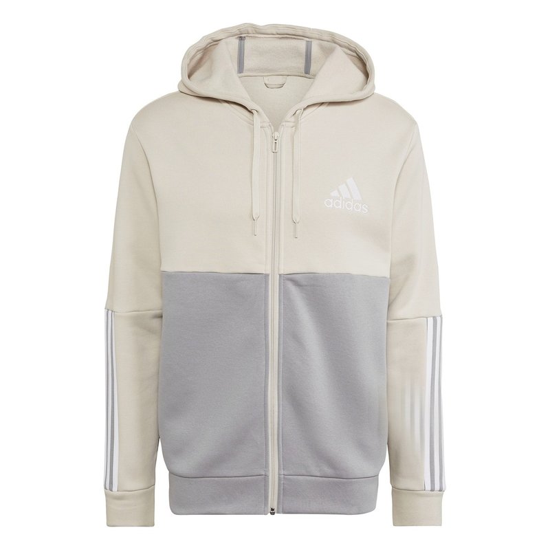 adidas Colour Block Zip Hoodie Mens