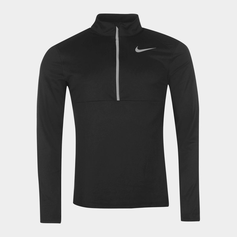 nike half zip running top mens