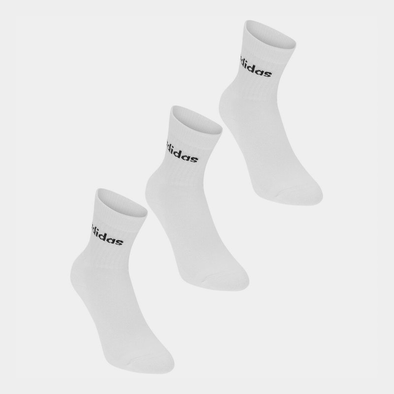adidas Half Cushioned Crew 3 Pack Socks