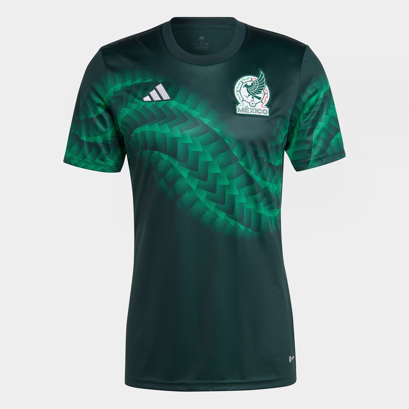 adidas Mexico Pre Match T-Shirt Adults