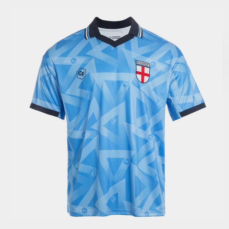 Classicos de Futebol England Retro Fan Shirt Mens