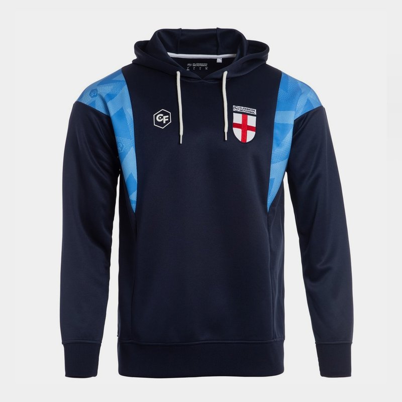 Classicos de Futebol England Retro Fan Hoodie Mens