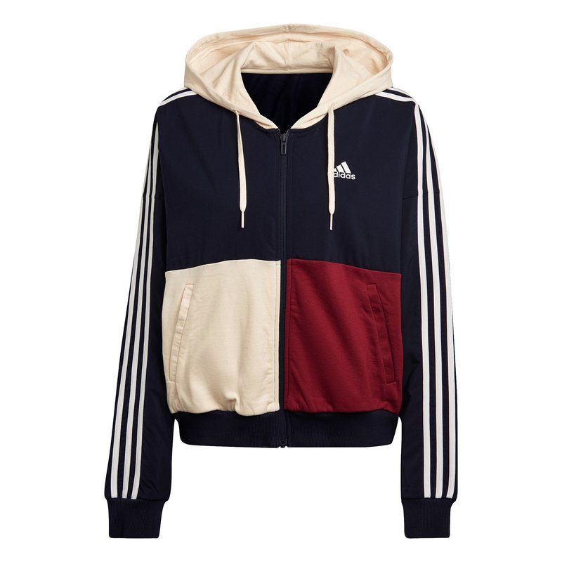 adidas Colour Block Hoodie Womens