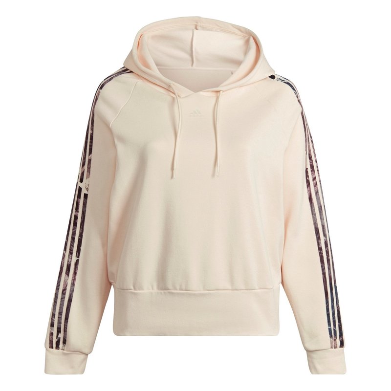 adidas 3 Stripe Hoodie Womens