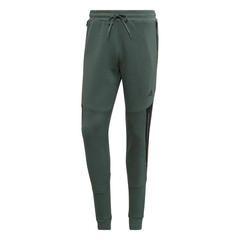 adidas 3 Stripe Tracksuit Bottoms Mens
