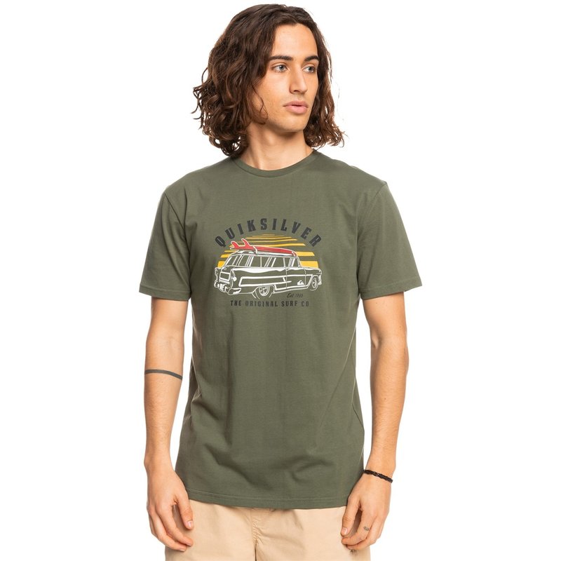 Quiksilver Soft Road T Shirt Mens