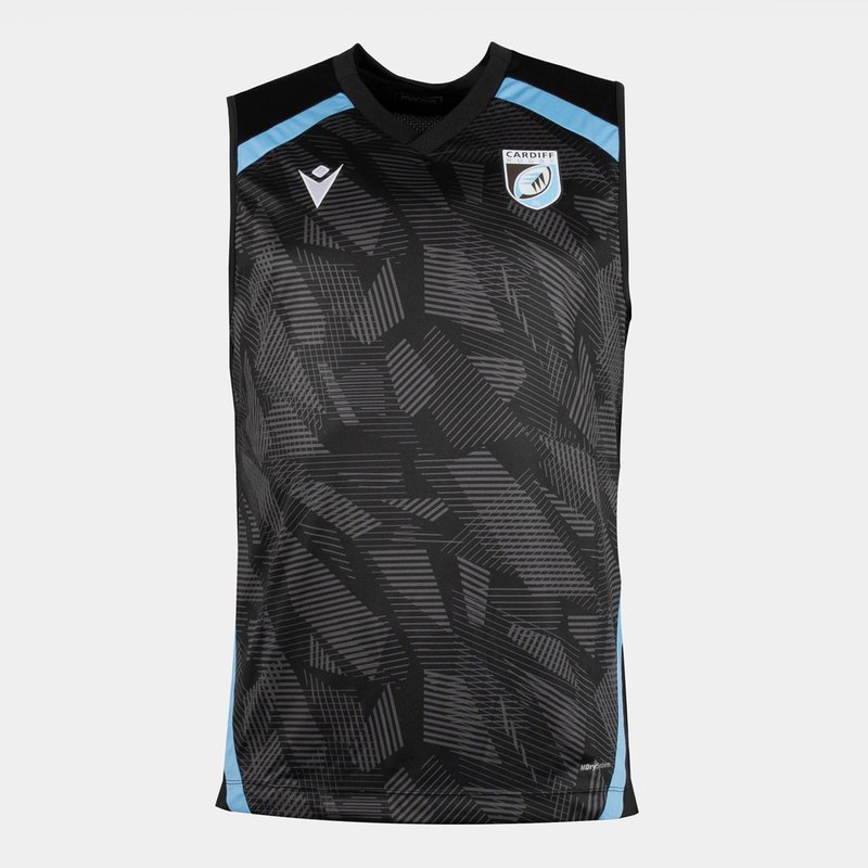 Macron Cardiff Rugby 22/23 Training Vest Mens