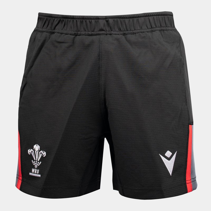 Macron Wales 22/23 Mens Rugby Training Shorts