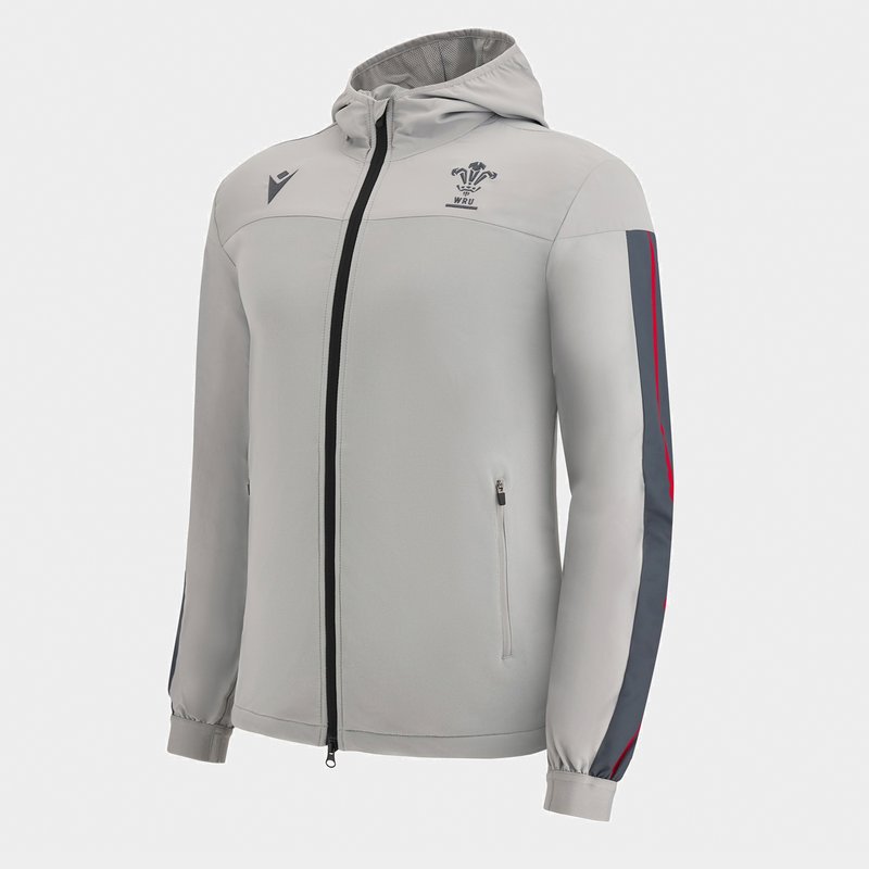 Macron Wales 22/23 Kids Full Zip Hoodie