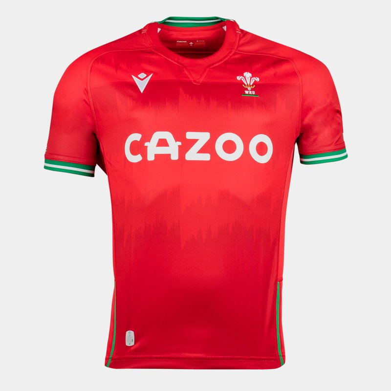Macron Wales 22/23 7s Home Mens Rugby Shirt