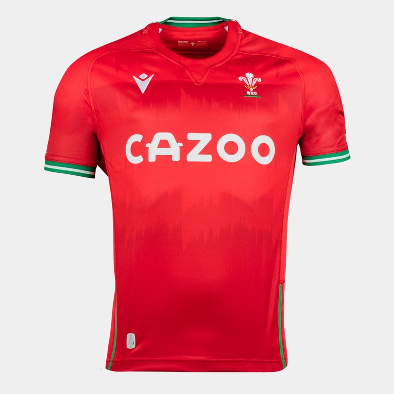 Macron Wales 22/23 7s Home Mens Rugby Shirt