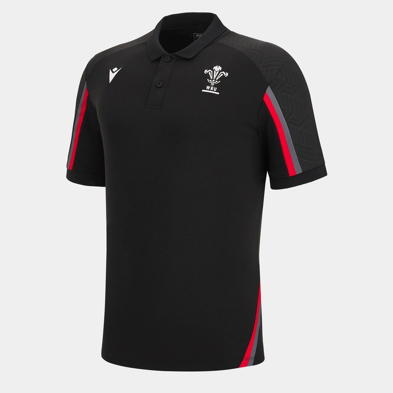 Macron Wales 22/23 Mens Polo Shirt