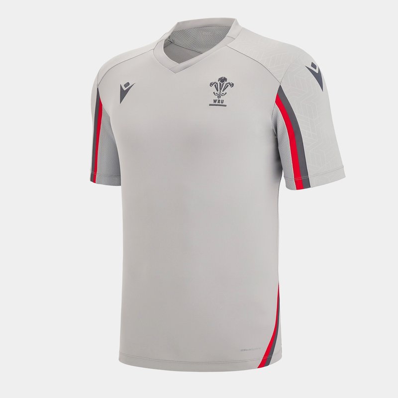 Macron Wales 22/23 Kids Training T-Shirt