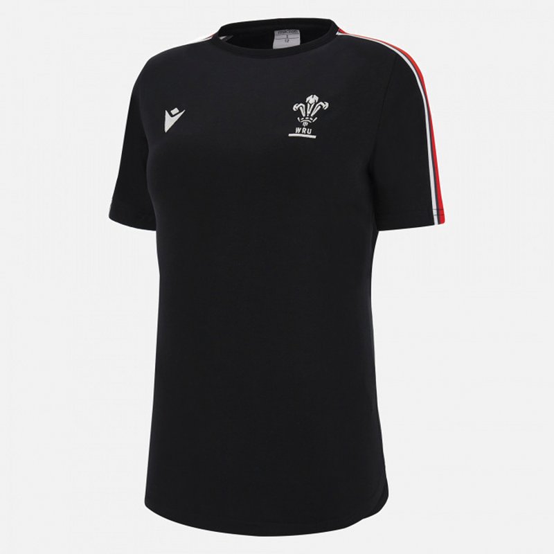 Macron Wales 22/23 Ladies Travel T-Shirt