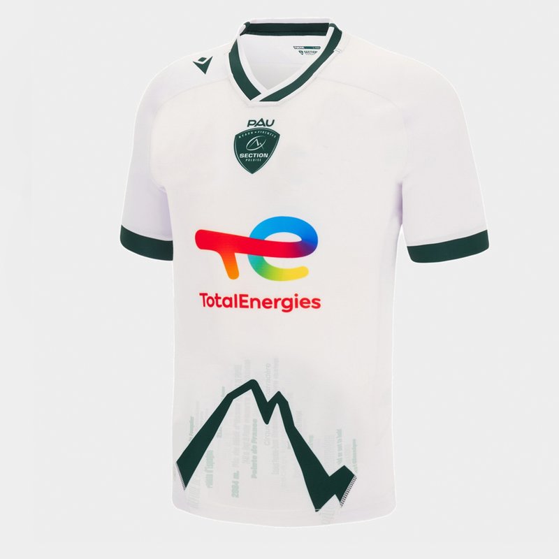 Macron Pau 22/23 Alternate Rugby Shirt Mens