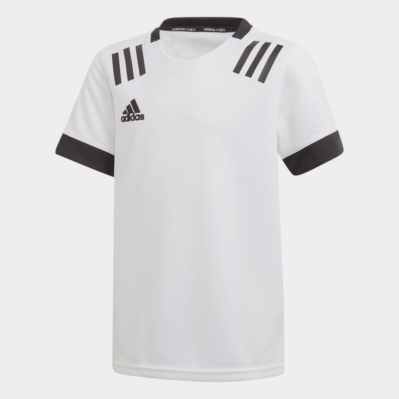 adidas 3 Stripe Training Shirt Mens