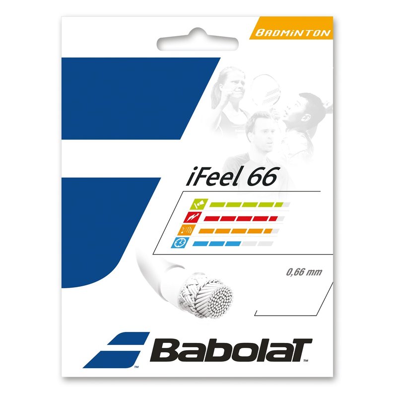 Babolat Ifeel 10.2M White Badminton String