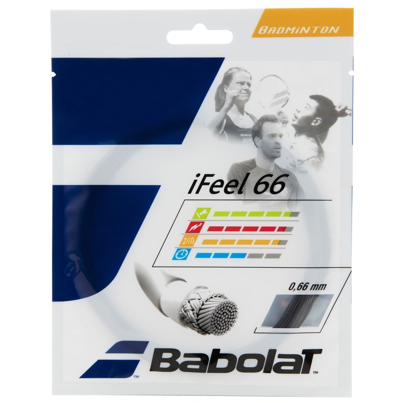 Babolat Ifeel 10.2M Black Badminton String 