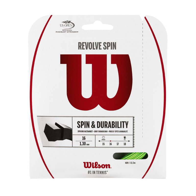 Wilson Revolve Spin 16 Clear String