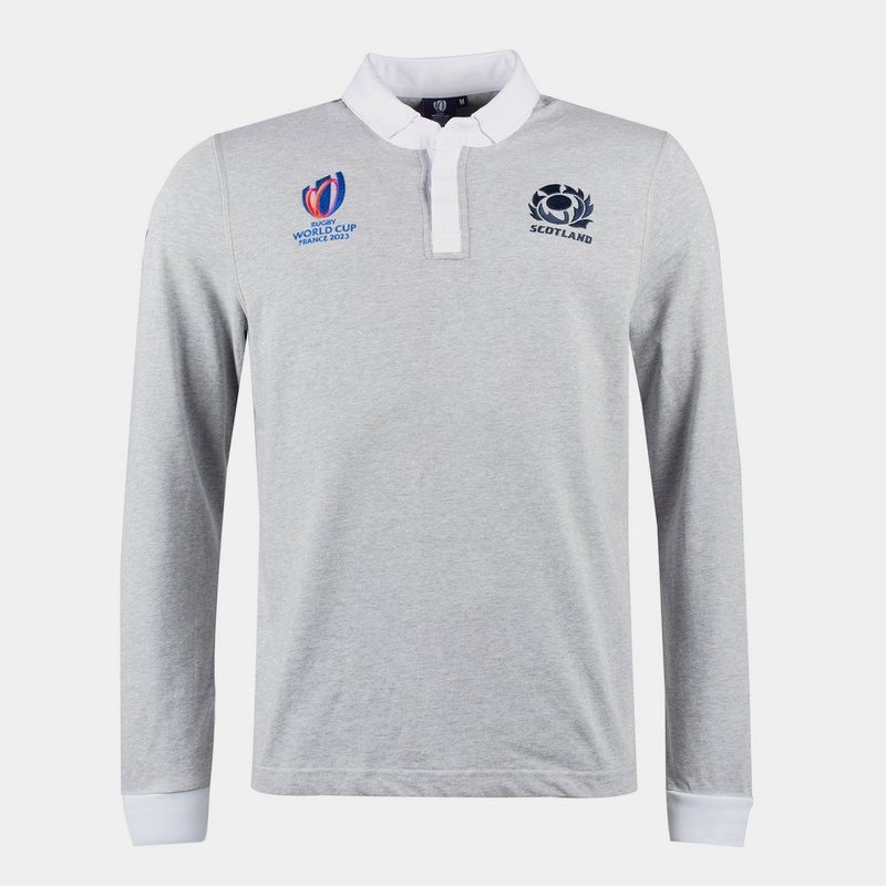 Macron Scotland 22/23 RWC Supporters L/S Mens Rugby Shirt