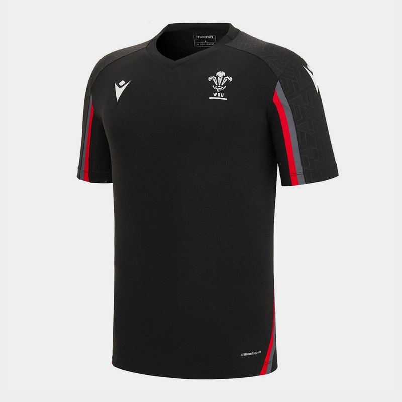 Macron Wales 22/23 Mens Training T-Shirt