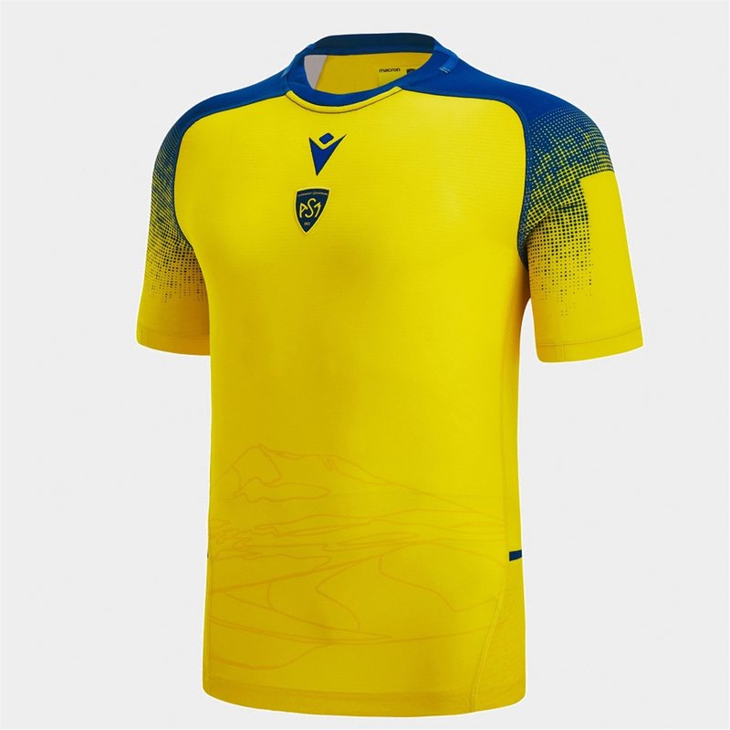 Macron Clermont Auvergne 22/23 Home Mens Rugby Shirt