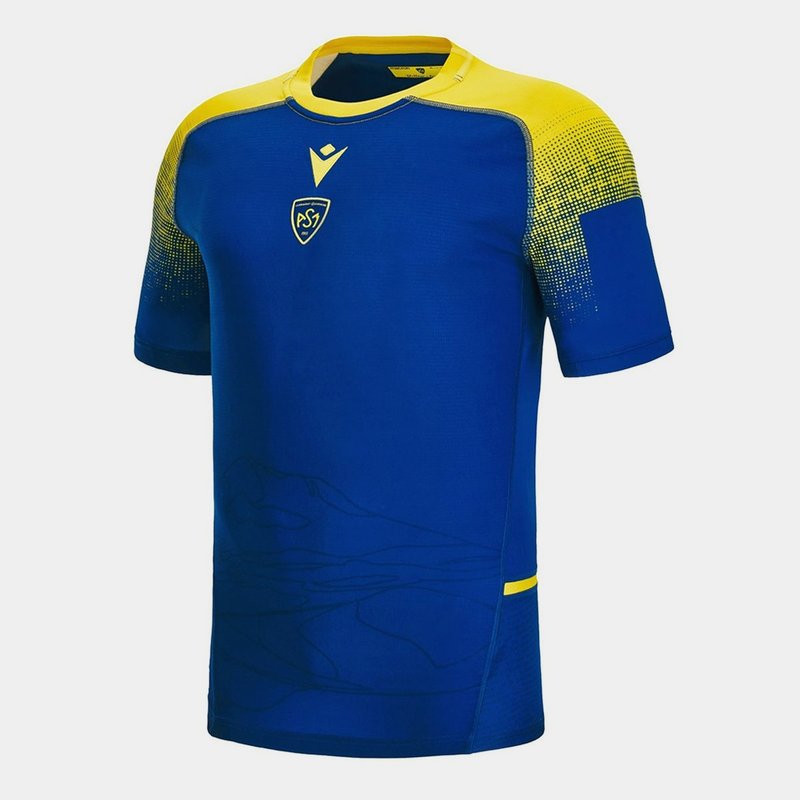 Macron Clermont Auvergne 22 23 Alternate Mens Rugby Shirt