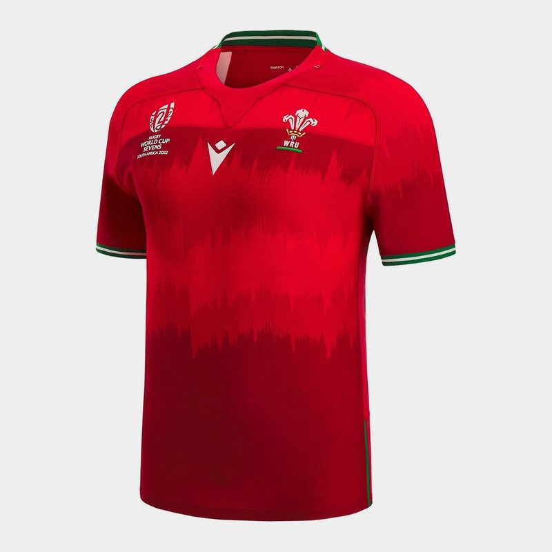 Macron Wales WRWC Home Womens Rugby Shirt